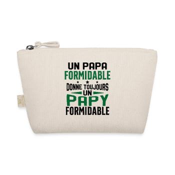 Un papa formidable donne Papy Cadeau formidable - Trousse biologique - nature - Devant