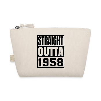 STRAIGHT OUTTA 1958 - Bio-Täschchen - Natur - Vorne