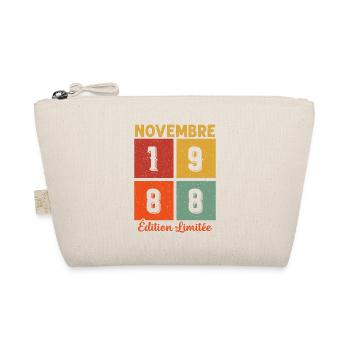 Cadeau D'anniversaire En Novembre 1988 Vintage - Trousse biologique - nature - Devant