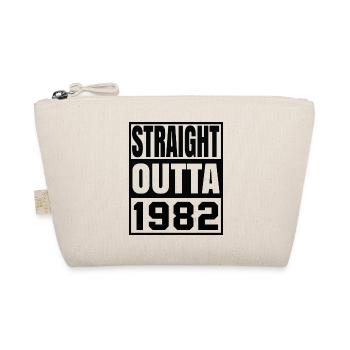 Straight Outta 1982 - Bio-Täschchen - Natur - Vorne
