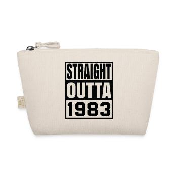 Straight Outta 1983 - Bio-Täschchen - Natur - Vorne