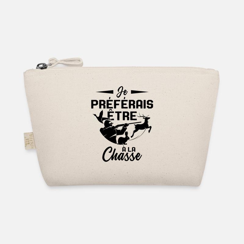 Funny idea of hunting gift for a hunter Organic Pouch