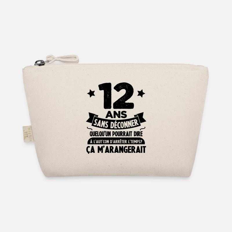 12 Ans âge 12 ans anniversaire 12 ans Trousse biologique