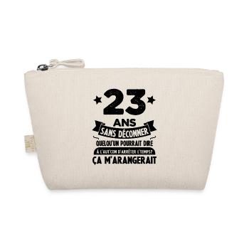 23 Ans anniversaire 23 anniversaire cadeau 23 ans - Trousse biologique - nature - Devant