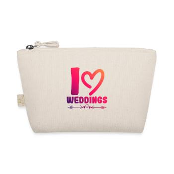 J’adore le mariage - Trousse biologique - nature - Devant