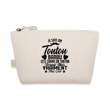 Tonton Barbu Humour Cadeau Onlce - Trousse biologique - nature - Devant