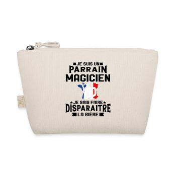 Je Suis Un Parrain Magicien Je Sais Faire La Bière - Trousse biologique - nature - Devant
