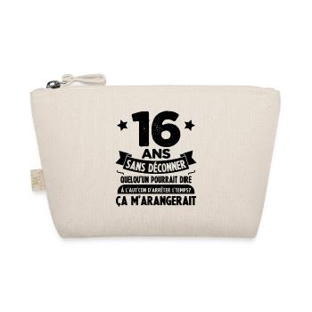 16 ans anniversaire 16 anniversaire cadeau 16 ans - Trousse biologique - nature - Devant