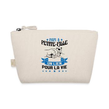Papi & Petite Fille Grand Père Papy Cadeau - Trousse biologique - nature - Devant