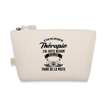 Motarde Besoin de faire de la Moto Humour Cadeau - Trousse biologique - nature - Devant