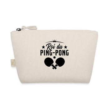 Le Roi Du Ping Pong Humour Cadeau - Trousse biologique - nature - Devant