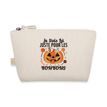 Là Juste Pour Les Bonbons Halloween Fête Horreur - Trousse biologique - nature - Devant