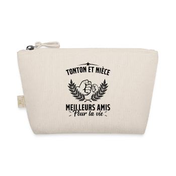 Tonton et Nièce Meilleurs amis pour la vie Cadeau - Trousse biologique - nature - Devant