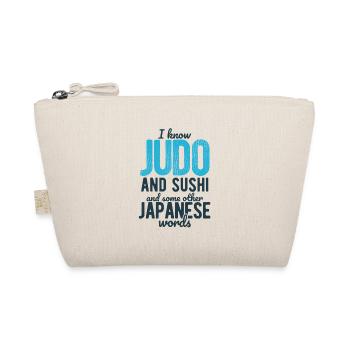 Japanischer Kampfsport Judo - Bio-Täschchen - Natur - Vorne