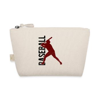 Baseball - Bio-Täschchen - Natur - Vorne