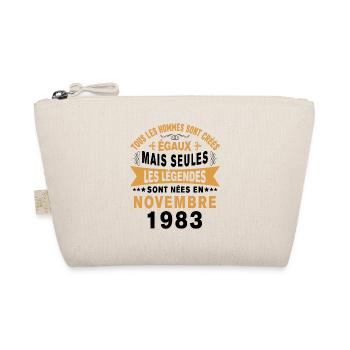 Les légendes sont nées en Novembre 1983 Cadeau - Trousse biologique - nature - Devant