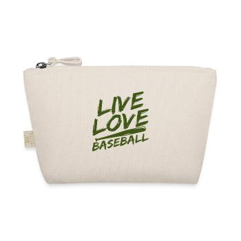 Baseball - Bio-Täschchen - Natur - Vorne