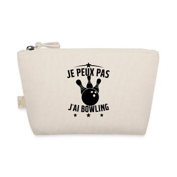 Je Peux Pas J'ai Bowling - Trousse biologique - nature - Devant