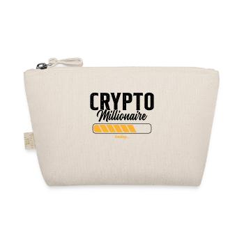 Crypto Millionaire Humour Cadeau - Trousse biologique - nature - Devant