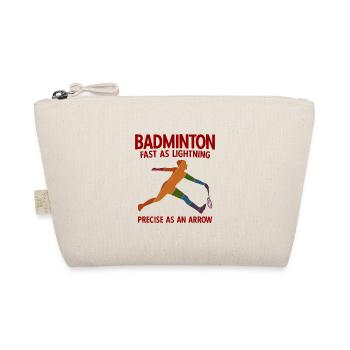 Badminton - Bio-Täschchen - Natur - Vorne