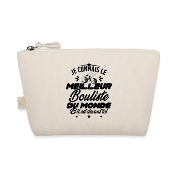 Meilleur Bouliste Humour Pétanque Homme Cadeau - Trousse biologique - nature - Devant