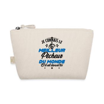 Meilleur Pecheur Humour Pêche Truite Drôle - Trousse biologique - nature - Devant