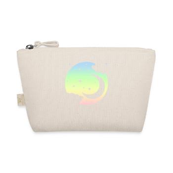 Kawaii Moon Pastel Goth Cute - Organic Pouch - nature - Front