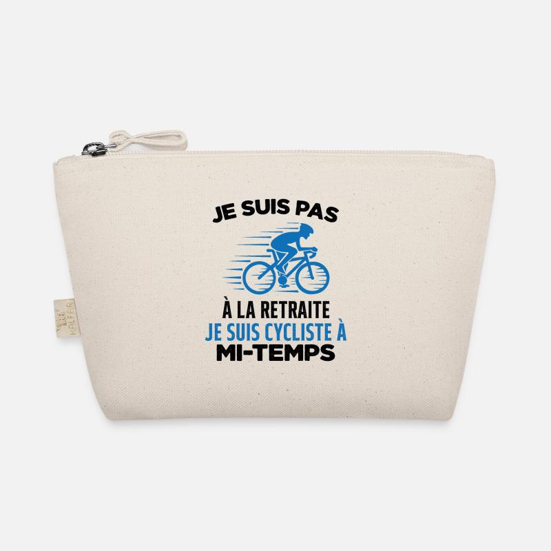 Je Suis Pas À La Retraite Je Suis Cycliste Cadeau Trousse biologique
