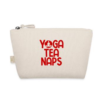 Yogalehrer Spruch Für Yogi Yoga - Bio-Täschchen - Natur - Vorne