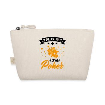 Je Peux Pas J'ai Poker Cadeau - Trousse biologique - nature - Devant