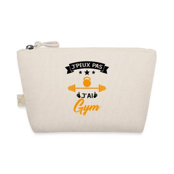 Je Peux Pas J'ai Gym Muscu Cadeau - Trousse biologique - nature - Devant