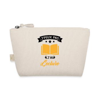 Je Peux Pas J'ai Lecture Cadeau - Trousse biologique - nature - Devant