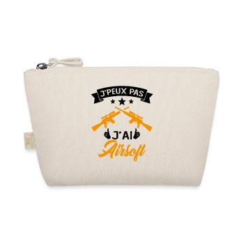 Je Peux Pas J'ai Airsoft Humour Cadeau - Trousse biologique - nature - Devant