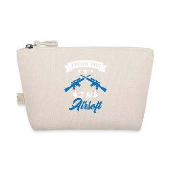 Je Peux Pas J'ai Airsoft Humour Cadeau - Trousse biologique - nature - Devant