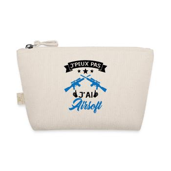 Je Peux Pas J'ai Airsoft Humour Cadeau - Trousse biologique - nature - Devant