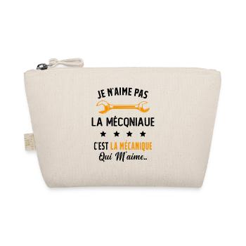 C'est la Mécanique Qui M'aime Cadeau Humour - Trousse biologique - nature - Devant