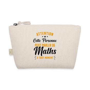 Prof de Maths Mathématique Cadeau Mathématicien - Trousse biologique - nature - Devant