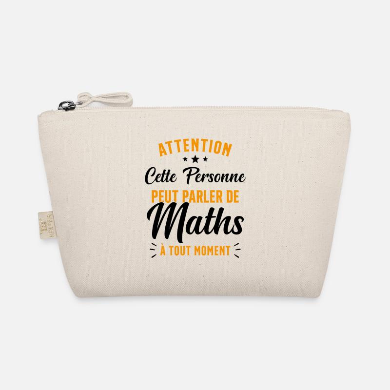 Prof de Maths Mathématique Cadeau Mathématicien - Trousse biologique - nature