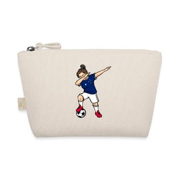 Dabbing Soccer Player Girls Australia Soccer - Trousse biologique - nature - Devant