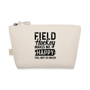 Field Hockey Sports - Organic Pouch - nature - Front