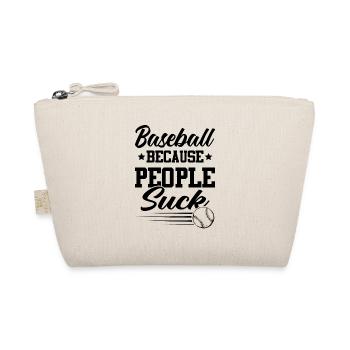 Baseball Slogan - Trousse biologique - nature - Devant