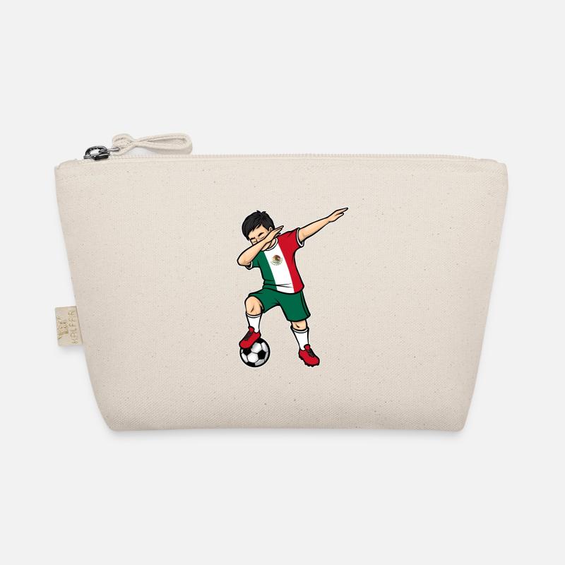 Dabbing Soccer Player Boy Mexico Soccer Trousse biologique