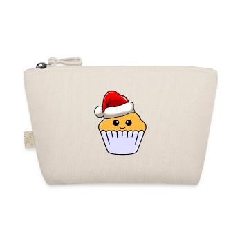 Muffin Christmas Comic Xmas - Organic Pouch - nature - Front