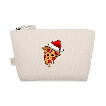 Pizza Christmas Comic Xmas - Organic Pouch - nature - Front