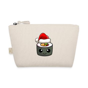 Sushi Christmas Comic Noël - Trousse biologique - nature - Devant