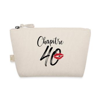 Chapitre 40 Ans Anniversaire Humour Cadeau - Trousse biologique - nature - Devant