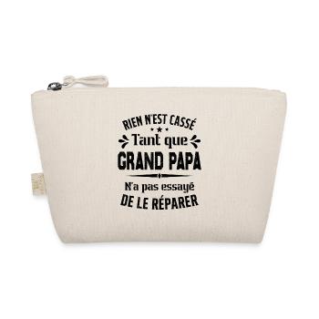 Rien n'est cassé tant que Grand Papa le réparer - Trousse biologique - nature - Devant