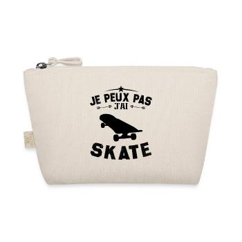 Je Peux Pas J'ai Skate - Trousse biologique - nature - Devant