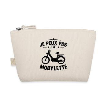 Je Peux Pas J'ai Mobylette Cadeau - Trousse biologique - nature - Devant
