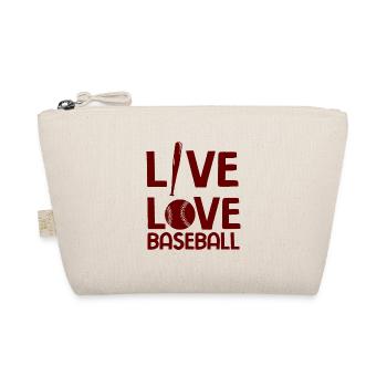 Baseball - Bio-Täschchen - Natur - Vorne